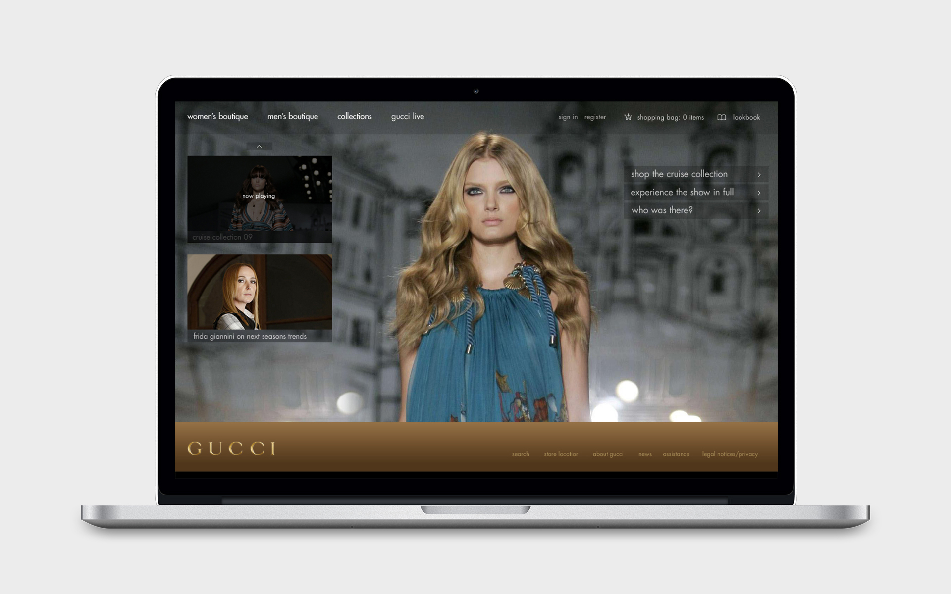 Paige Smith Portfolio Gucci Ecommerce Pitch