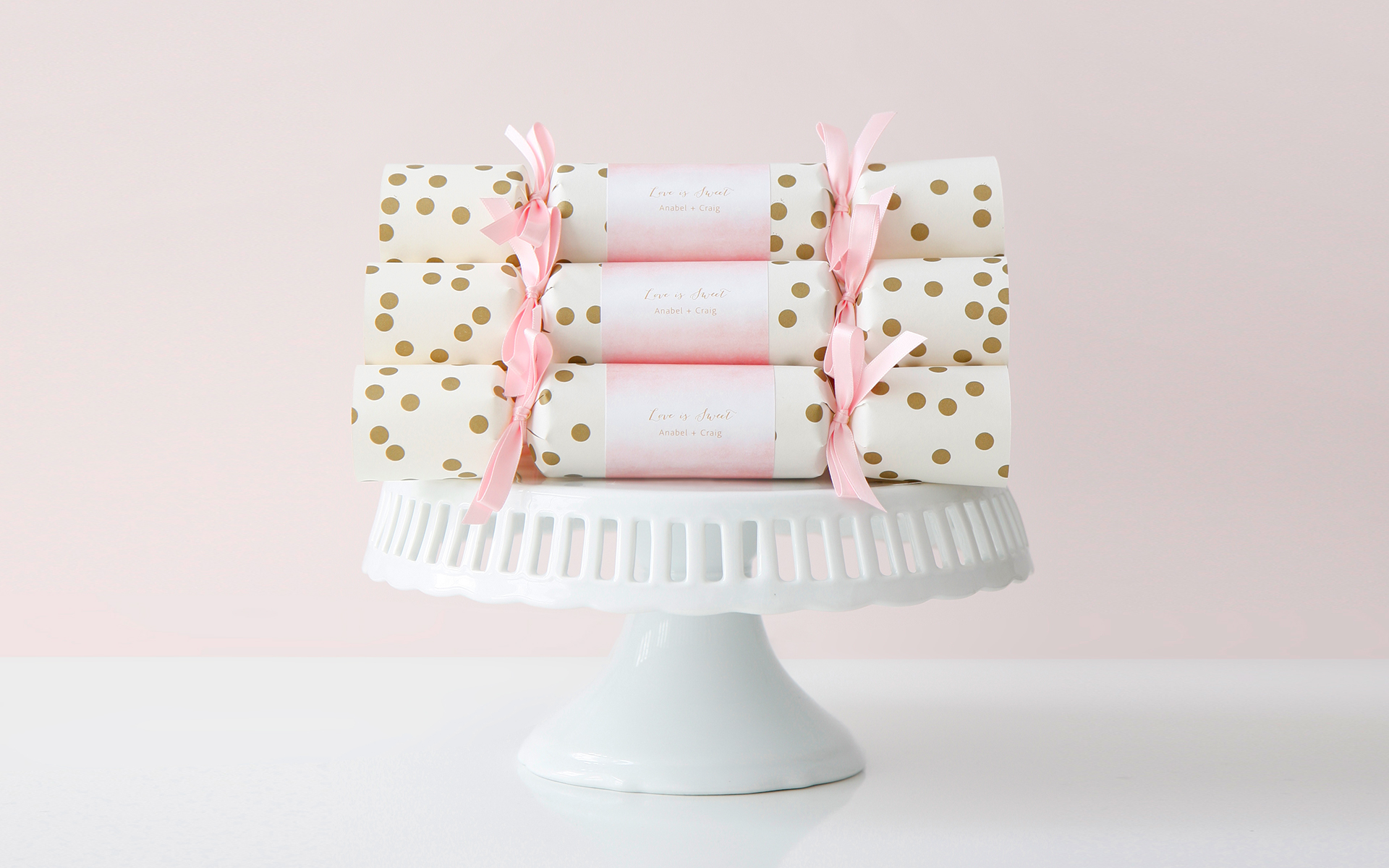 Paige Smith Portfolio DIY Poppers for Weddingstar sweet table